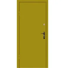 Входная дверь Вулкан "Mustard Steel" Металл/МДФ 2050х860 мм левые