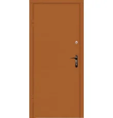 Вхідні двері Вулкан Terra Amber Метал/МДФ 2050х860 мм ліві