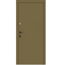 Входная дверь Вулкан Terra Olive Brown Металл/МДФ 2050х860 мм правие