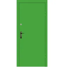 Вхідні двері Вулкан Terra Grass Green Метал/МДФ 2050х860 мм праві