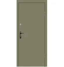 Входная дверь Вулкан “Olive Steel” Металл/МДФ 2050х860 мм правие