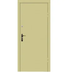 Входная дверь Вулкан "Beige Steel" Металл/МДФ 2050х860 мм правие
