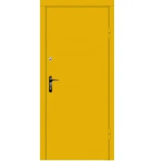 Входная дверь Вулкан "Signal Yellow Steel" Металл/МДФ 2050х860 мм правие