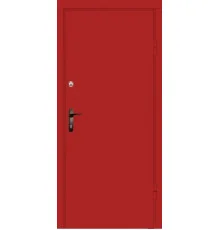 Входная дверь Вулкан Fire Red Металл/МДФ 2050х860 мм правие