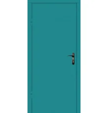 Вхідні двері Вулкан Teal Frame Метал/МДФ 2050х960 мм ліві