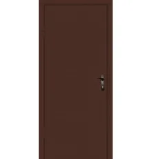 Входная дверь Вулкан Dark Chocolate Металл/МДФ 2050х860 мм левие