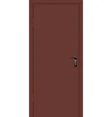 Входная дверь Вулкан Mahogany Металл/МДФ 2050х860 мм левие