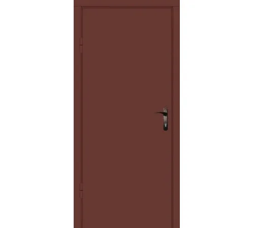 Входная дверь Вулкан Mahogany Металл/МДФ