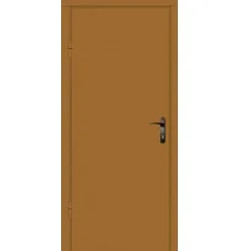 Входная дверь Вулкан Golden Oak Металл/МДФ 2050х960 мм левие