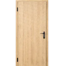 Вхідні двері Вулкан Herringbone Wood 2050х860 мм ліві