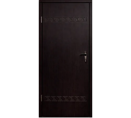 Входная дверь Вулкан "Сенатор Лайн Темный Орех"