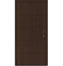 Вхідні двері Вулкан Premium Wood Dark 2050х860 мм ліві
