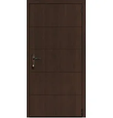 Вхідні двері Вулкан Premium Wood Dark 2050х960 мм праві