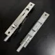 Современная Торцовая защелка фиксатор для двухстворчатых дверей из нержавеющей стали