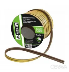 Уплотнитель CLASS EPDM E 9*4mm (коричневый) 420м/рулон