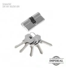 Цилиндровый механизм Imperial ZN 60 мм (30/30) SN ключ/ключ