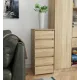 Комод Сплит дуб Сонома 40 см MSM — стильный компактный комод