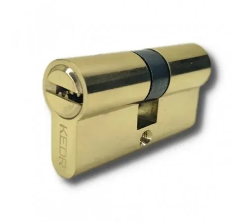 Циліндр KEDR BRASS M60 ZG (30*30) brass key