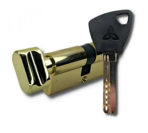 Циліндр KEDR BRASS M70 ZCG (35T*35) brass key