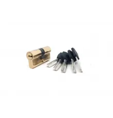 Цилиндр KEDR BRASS M90 ZG (45*45) brass key