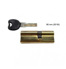 Циліндровий механізм Imperial ZC 80 мм PB 35x45 ключ/ключ