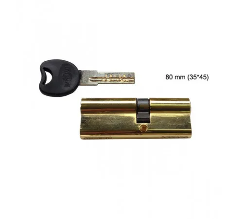 Циліндровий механізм Imperial ZC 80 мм PB 35x45 ключ/ключ