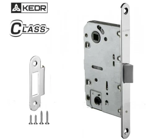 Міжкімнатний замок Kedr Class WC Kevlar 410B-S Ni (Нікель)