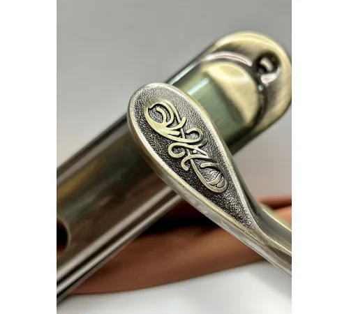 Дверні ручки IMPERIAL GLORIA 62 BK AB