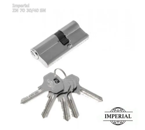 Циліндровий механізм Imperial ZN 70 мм (30/40) SN