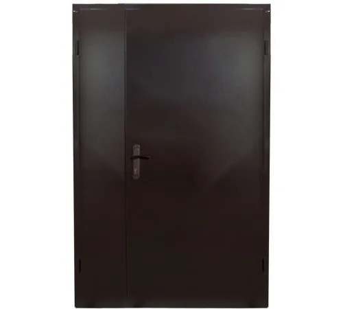 Двухстворчатая техническая дверь