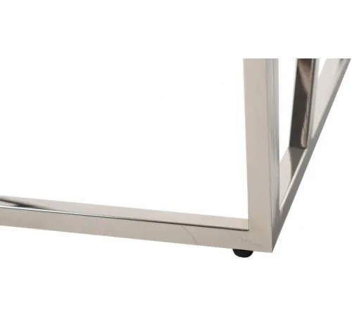 Консоль CF-3 прозрачное серебро Vetro MSMLOFT