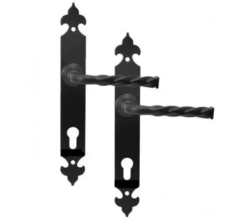 Дверна ручка Imperial Black EX 101 кована