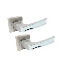 Ручки на розетке KEDR R06.140-AL SN/CP