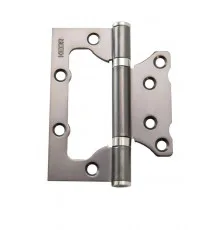 Петля KEDR FLUSH 100x63x2.0mm-2BB-хром "Метелик" вузька