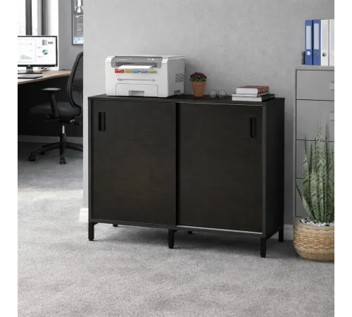 Тумба офісна LS-1200 — розсувні двері (120×83×40)