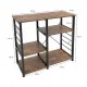 Кухонна підставка Rack (90x40 см) – 3-ярусна стійка з посиленим каркасом