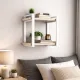 Полиця Айсберг LOFT-40/2 —  метал + ДСП