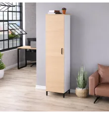 Шкаф офисный LT-450-1900 белый, MSMLOFT