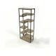 Loft стелаж для офісу з дсп та металу — 170×70×32 см