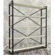 Стеллаж Айсберг 160×182-4 Черный/Дуб