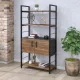 Стелаж L‑155 з дверцятами — 70×155×37.5 см