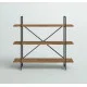 Loft стеллаж №7 в офис – 160×38×142см