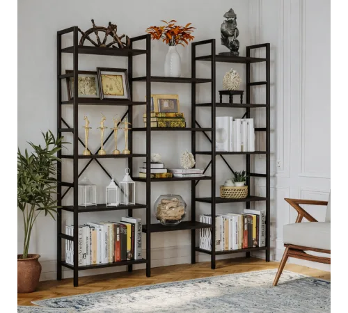 Loft стеллаж Z-4 (176×30×176см) – офисный дизайн