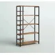 Стеллаж Roan Etagere – 5 больших + 4 секторных полки, 173,5×100×34 см.