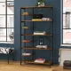 Стеллаж Roan Etagere – 5 больших + 4 секторных полки, 173,5×100×34 см.
