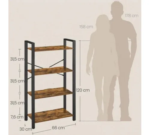 Стеллаж Riggle Etagere – стильный дизайн, плюс практичность