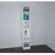 Стелаж Redr 8 — вузький стильний стелаж 180×30×30 см