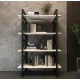 Стелаж Loft на 4 полички — 1370×900×400 мм для дому і офісу
