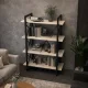 Стелаж Loft на 4 полички — 1370×900×400 мм для дому і офісу