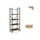 Стеллаж Etagere Rego – 5-ярусный 156×60×30 см.